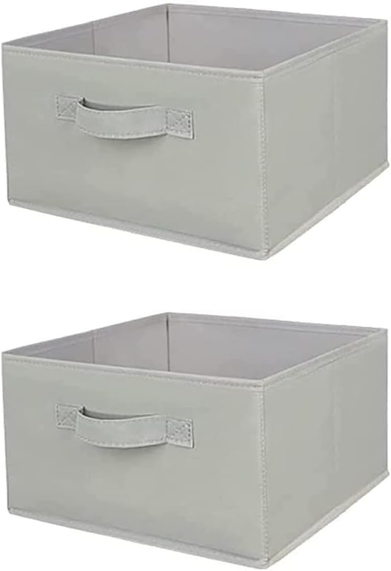 MAX Houser 6 Tier Shelf Hanging Closet Organizer, Closet Hanging Shelf with 2 Sturdy Hooks for Storage, Foldable (Grey)